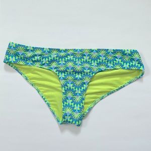 Victoria Secret  Bright colored cheeky swim bottoms size Medium